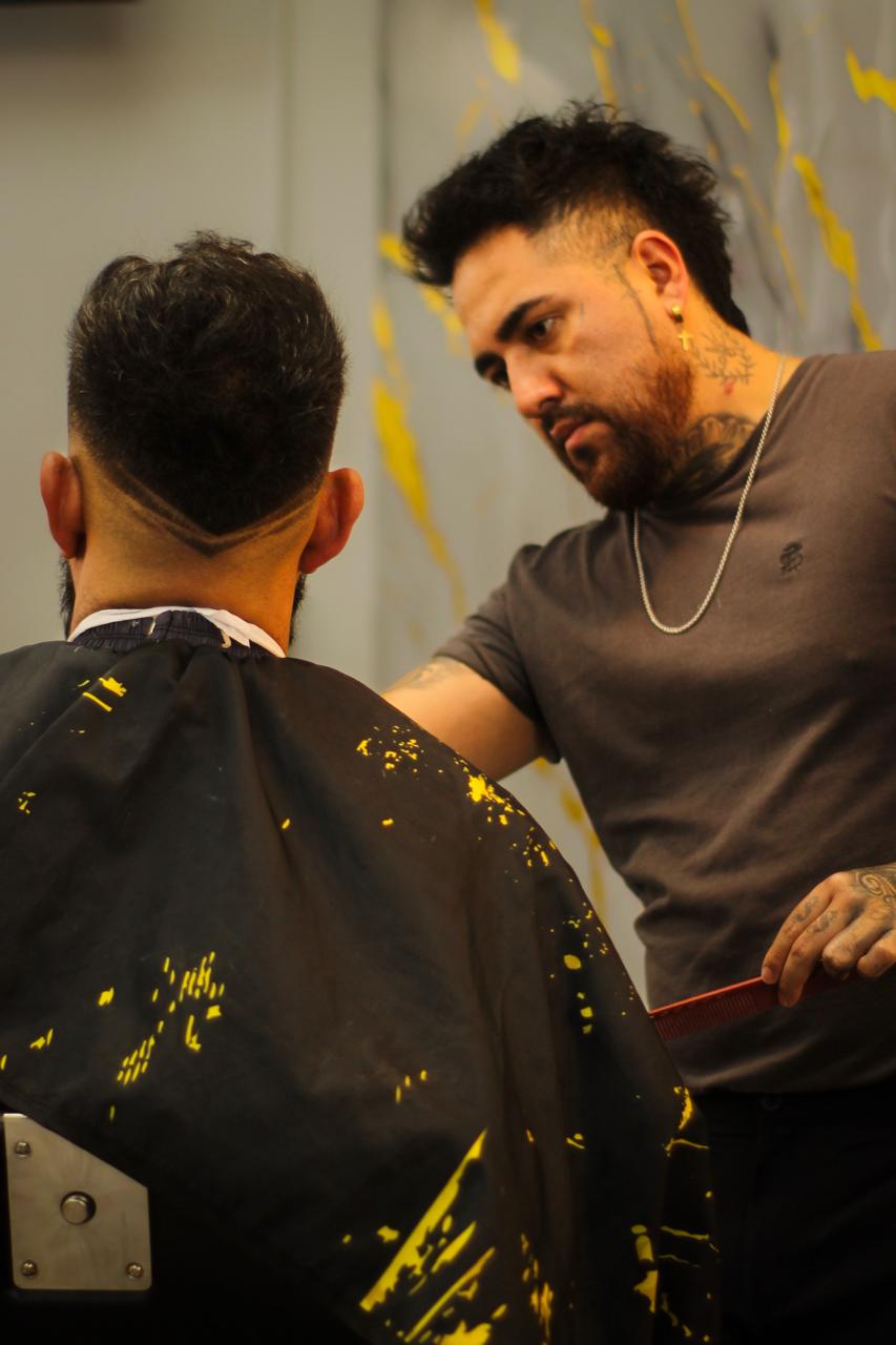 Trabajo de barbería